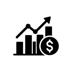 Economic Indicators and Performance Metrics Icon. Economic indicators icon works well for websites, infographics, and visual content focused on analytics, forecasting, and business intelligence.