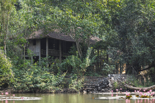 Surroundings of monasteries, temples, monks, and prayer