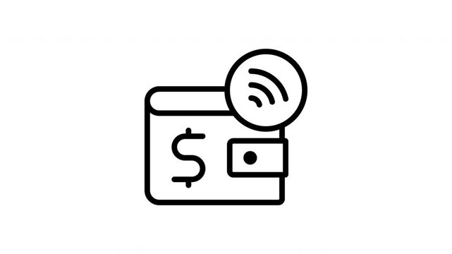 ewallet animation icon