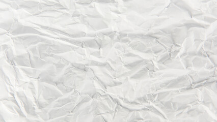 Fototapeta premium white crumpled paper texture background