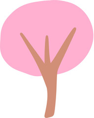 Spring illust calligraphy