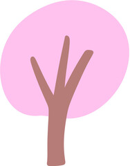 Spring illust calligraphy