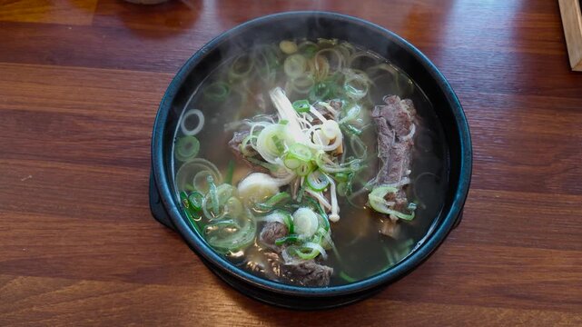 한국,음식,갈비탕,소고기,Korean food, galbitang, beef