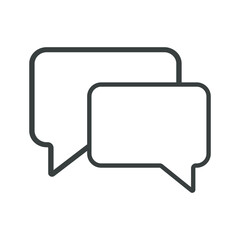 Fototapeta premium Design vector icon ilustrasion theme popup chat work