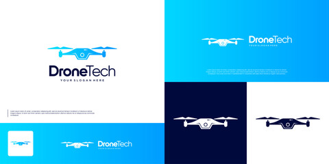video technology, remote control, aerial photography, vector design illustration.