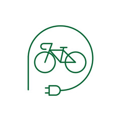 Electric Bike Icon