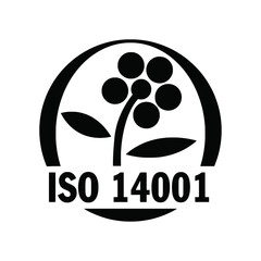 ISO 14001 environmental management system certification logo