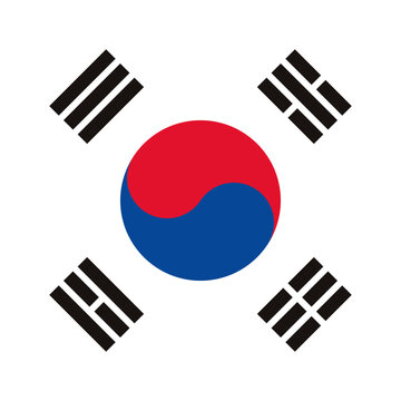 Flag of South Korea - square variant