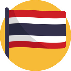 Represents Thailand as a country, used to indicate Thai language, location, or regional settings.