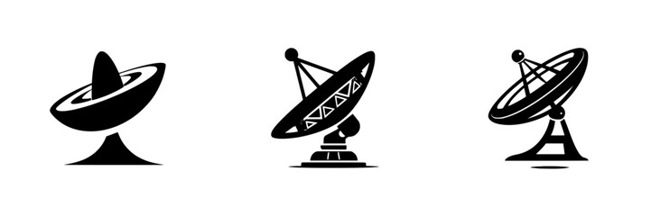 Orbiting Satellite Dish