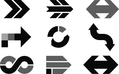 Arrow Symbols for Direction and Navigation