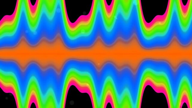 abstract background with rainbow