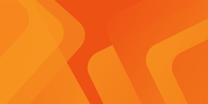 Abstract orange and yellow geometric background. Modern concept for graphic design, background, web design, poster, banner, book, slideshow. Vector illustration