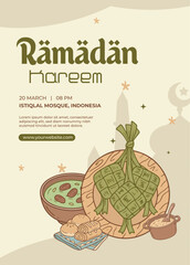 Ramadan Flat Celebration pack Banner