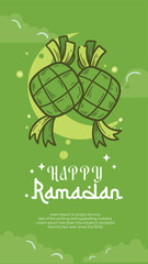 Ramadan Flat Celebration pack Banner
