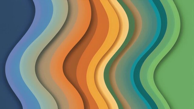 Smooth gradient strips flowing horizontally ambient shimmer seamless futuristic surreal ambience cascading softly glowing abstract unique style ultra realistic loop