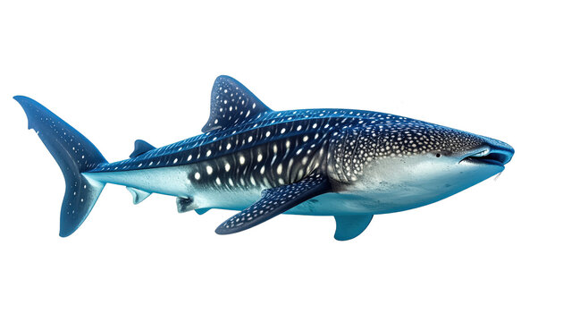 Marine Conservation And Ocean Biodiversity Whale Shark Swimming On Transparent Background For Environmental Awareness Campaigns
