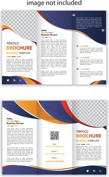 trifold brochure template promotion marketing