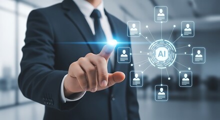 Smart Hiring And Recruitment Concept