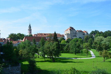 チェコ チェスキークルムロフの街並み