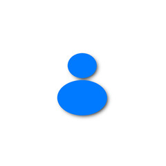 Blue User Icon