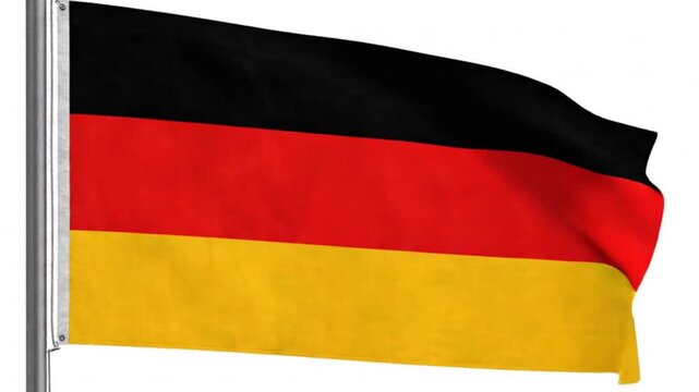 Simple Animated German Flag Loop	
