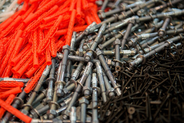Organized Industrial Screws Anchors And Fastening Materials Layout