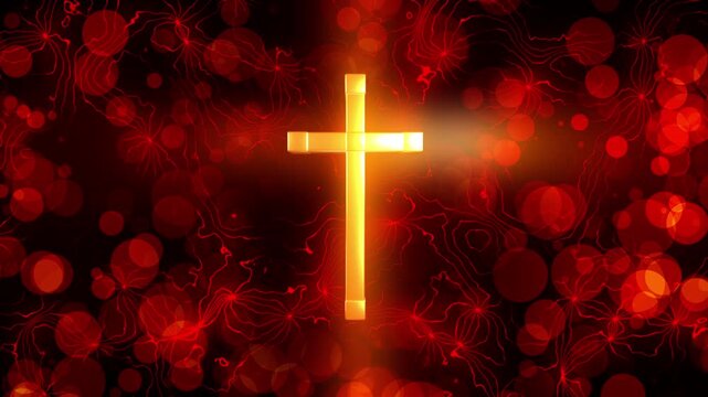 Stylish Ultra HD Background for devotional,social media promotions,telecast broadcast programmes holy week functions, devotional events,website, church programmes etc