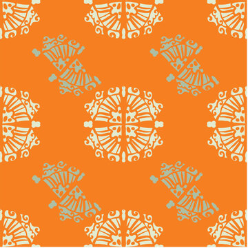 seamless pattern with flowers