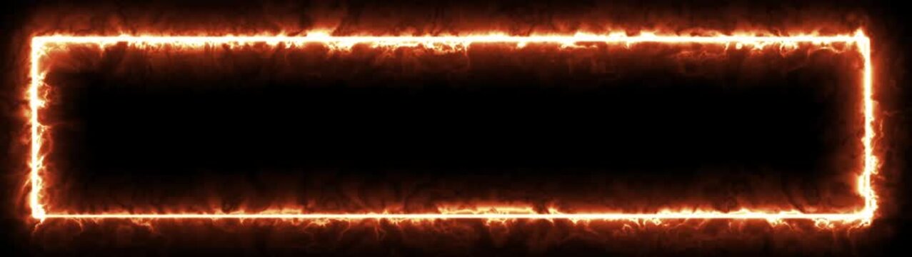 Abstract fiery energy lines pulsating with power motion background seamless loop