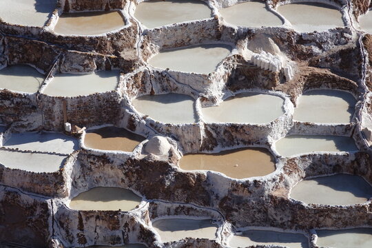 Maras Salt Terraces near Cusco, Peru