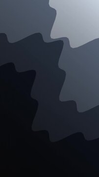 motion wave Vertical dark gray and black abstract camouflage pattern animation