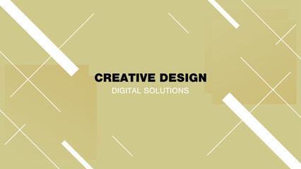 ミニマルデザインの抽象ジオメトリック背景
