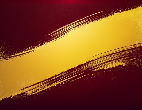 vector background with burgundy and yellow gold grunge texture abstract two tone design rough brushstroke divide ideal for bold banners classic themes or sports concepts