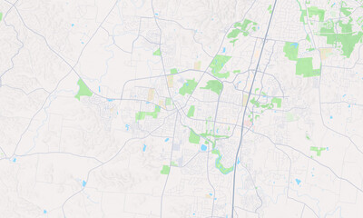 Franklin Tennessee map