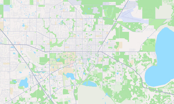 Gainesville Florida map