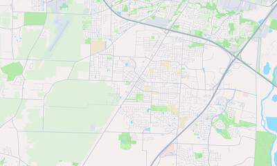 Grove City Ohio map
