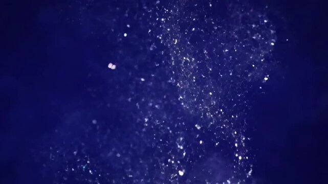 Ethereal Sparkle Overlay Highlight the clip's potential as a shimmering, non-intrusive background or elegant overlay element for various video projects, emphasizing its versatility.