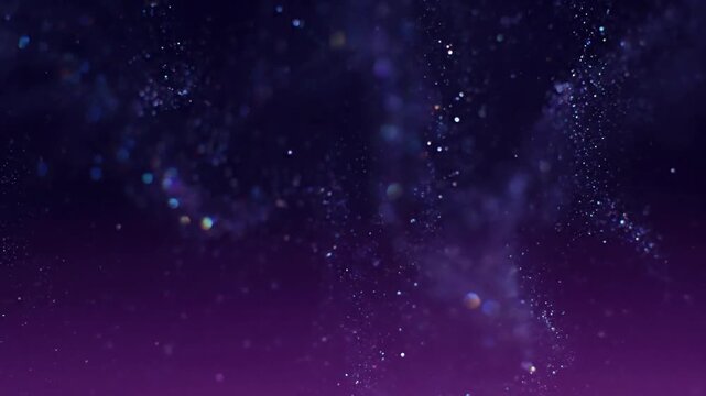 Subtle Glittering Texture A close-up view of a softly textured surface, adorned with fine, shimmering glitter-like elements that exhibit gentle motion, creating exquisite specular highlights as light