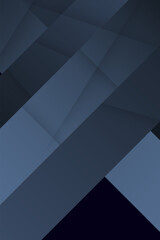 Obraz premium Abstract Dark Blue Technology Background with Dynamic Flowing Circular Lines and Cyber Wave Pattern. vector illustration