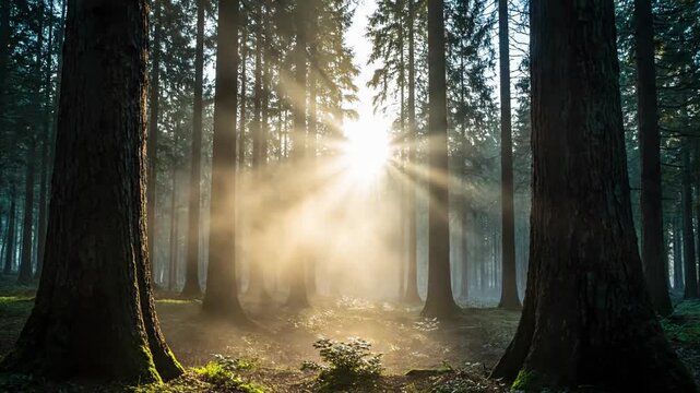 Abstract Light Shimmer Focus on the organic, diffused light streaks and atmospheric haze, offering a versatile abstract background.