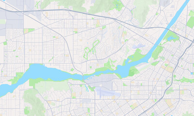 Jurupa Valley California map