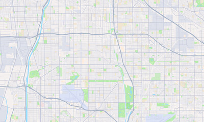 Fototapeta premium Lakewood California map