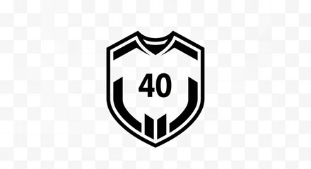 Football Jersey Crest Logo