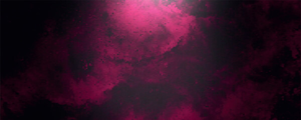 Gradient Mesh Mystical Crimson Pink Cosmic Nebula Cloudscape. Nabula background © Mher