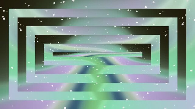 Animated background abstrack pattern of blue and green shapes suitable for backgrounds, textiles, wallpaper, and graphic design projects. Versatile and modern.