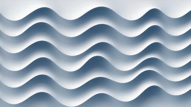 Soothing Blue Wave Pattern Animated Texture Ideal For Backgrounds Presentations And Digital Design Projects