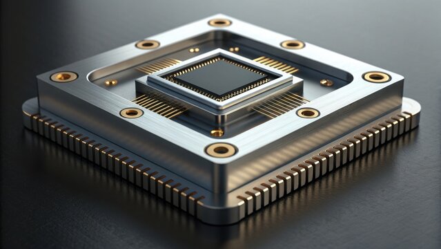 Advanced Quantum Computing Module with Precision Design V2 3x