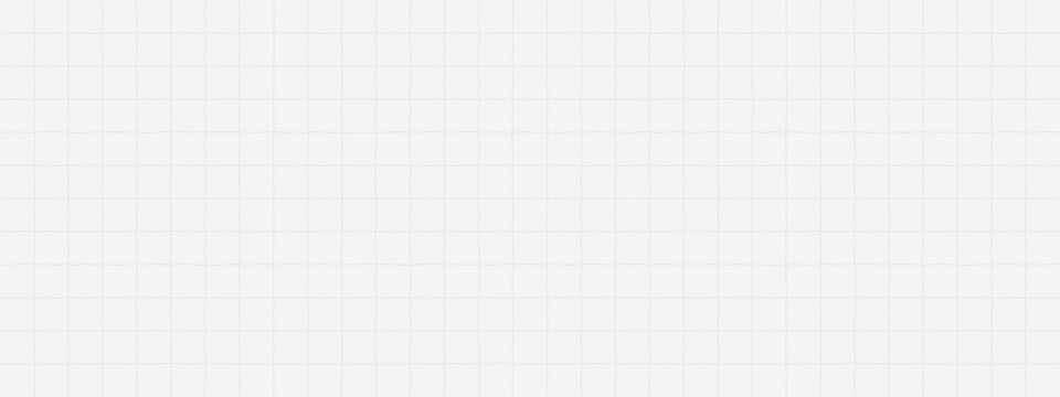 Textured grid paper background. Hand drawn thin crayon lines forming irregular squares. Notebook sheet with gentle stipple effect and simple geometric pattern.