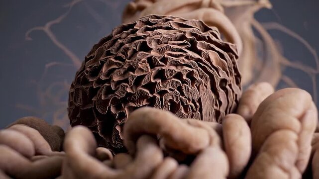 Morel Mushroom Macro Close Up Gourmet Ingredient